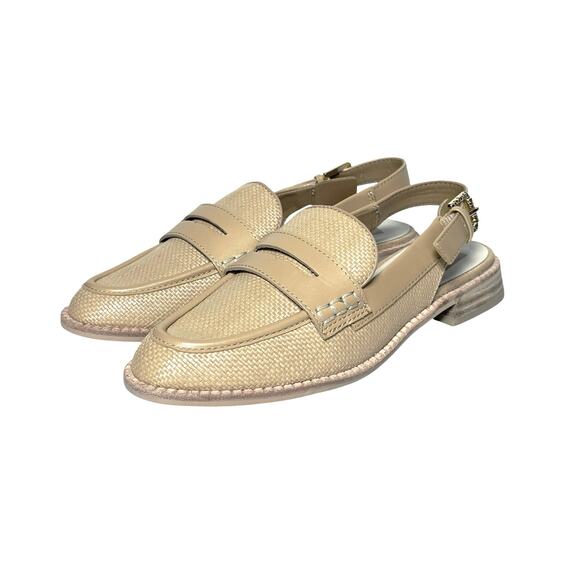 Dolce Vita Shoes - NWOT DOLCE VITA Women’e Hardi Woven Tan Slingback Flat 7.5